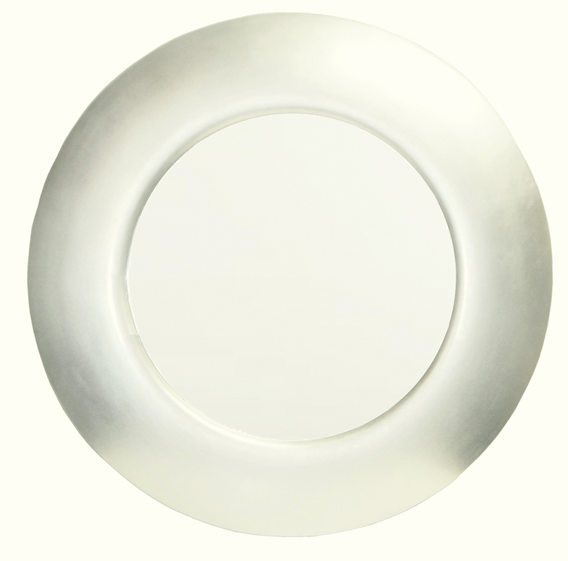 TS017 Wall décor art mirror silver modern round